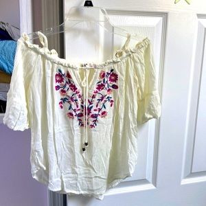 Off the shoulder top